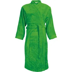 The One Towelling Unisex Bademantel T1-B lime green L/XL