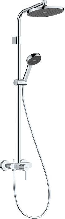 Hansgrohe Activera S Duschsystem 240 28875000 1 Strahlart wassersparend mit Einhebelmischer Varia, mit Einhebelmischer Varia, chrom
