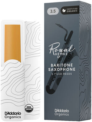 DAddario Woodwinds Hemke Baritone Saxophone 3.5