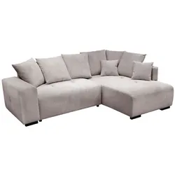 Exxpo by Gala Ecksofa mit Funktion Arpino Cord Braun Cappuccino