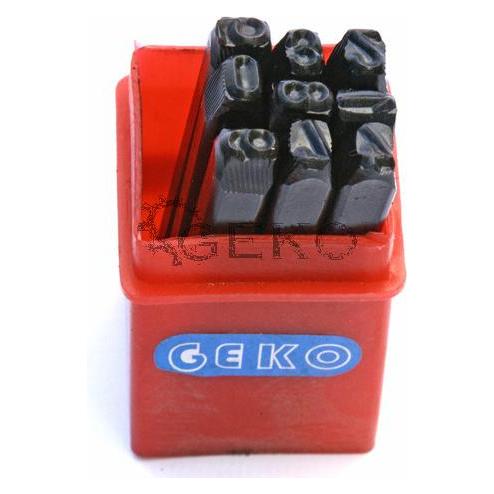 GEKO Zahlenstempel 6 mm, 9 Stk. (G01810)