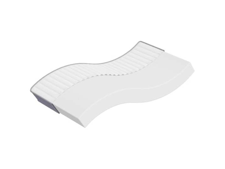KTHLBRH Schaumstoffmatratze Mittelweich 70x200 cm Doppelseitig Wendbar Mehrschichtiger Schaumstoff, atmungsaktiver Stoff, geräuschdämpfend, rollgepackt im Karton, für alle Schlafpositionen