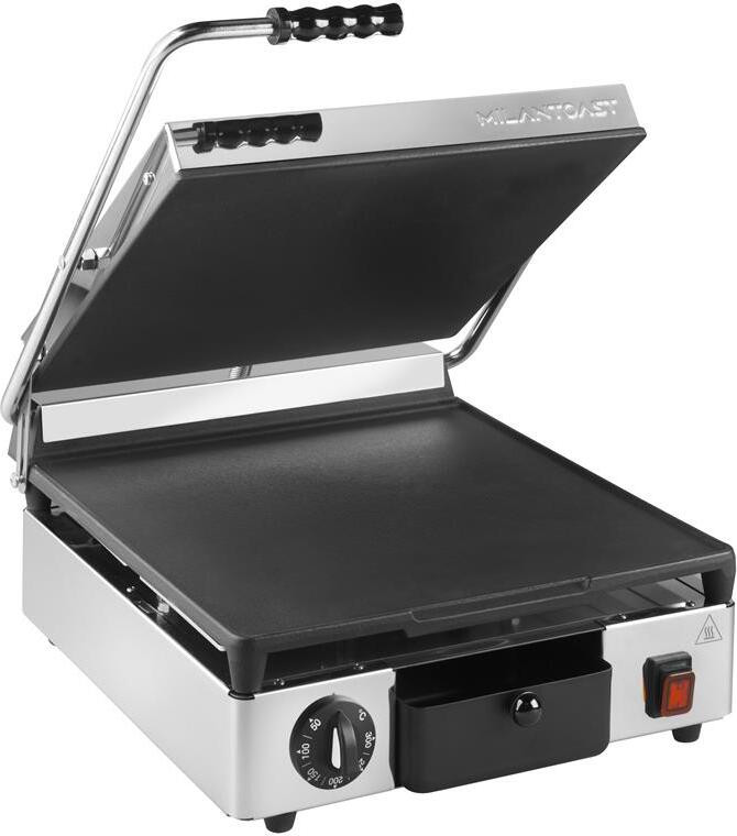 MILANTOAST Vierkante gladde gietijzeren plaat 2,9 kW