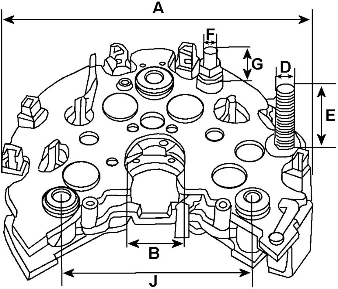 Gleichrichter, Generator HC-CARGO F 032 139 921