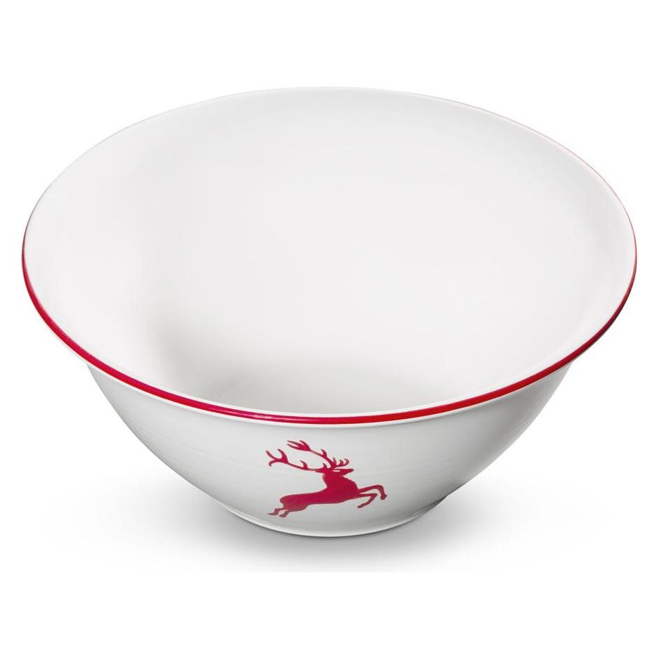 Gmundner Keramik Rubinroter Hirsch, Salatschüssel (Ø 33cm) (33 cm) (32746746)