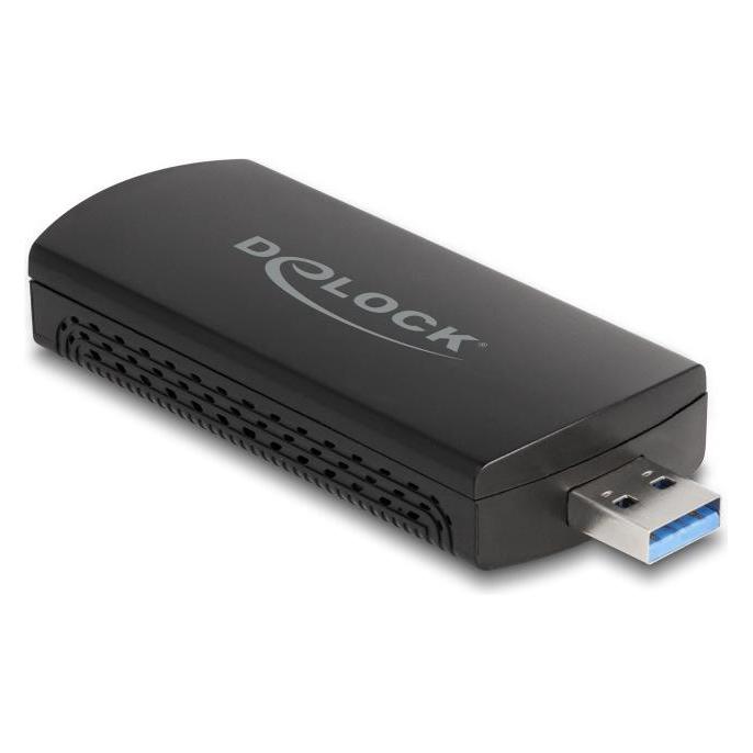 Delock Wi-Fi 6E Dualband WLAN USB Adapter AX5400 2 x 2402 + 574 Mbps (USB) (12774)