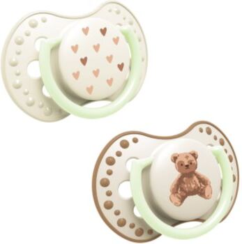 LOVI Teddy Love chupeta 0-6 m 2 un.. Teddy Love