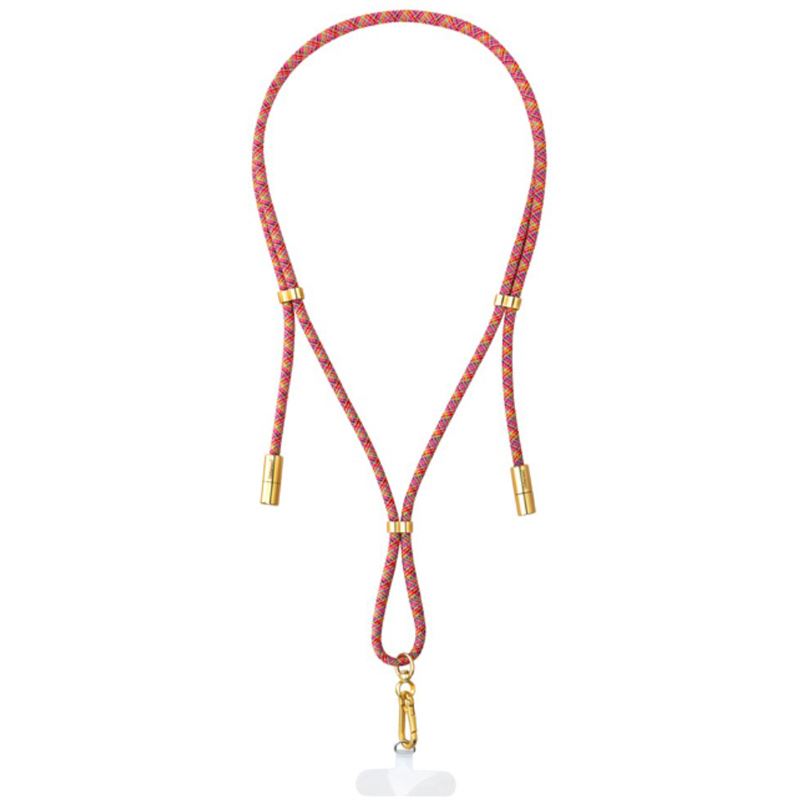 Intenso Handykette als Lade- + Datenkabel USB-C bis 1,65m neon mix