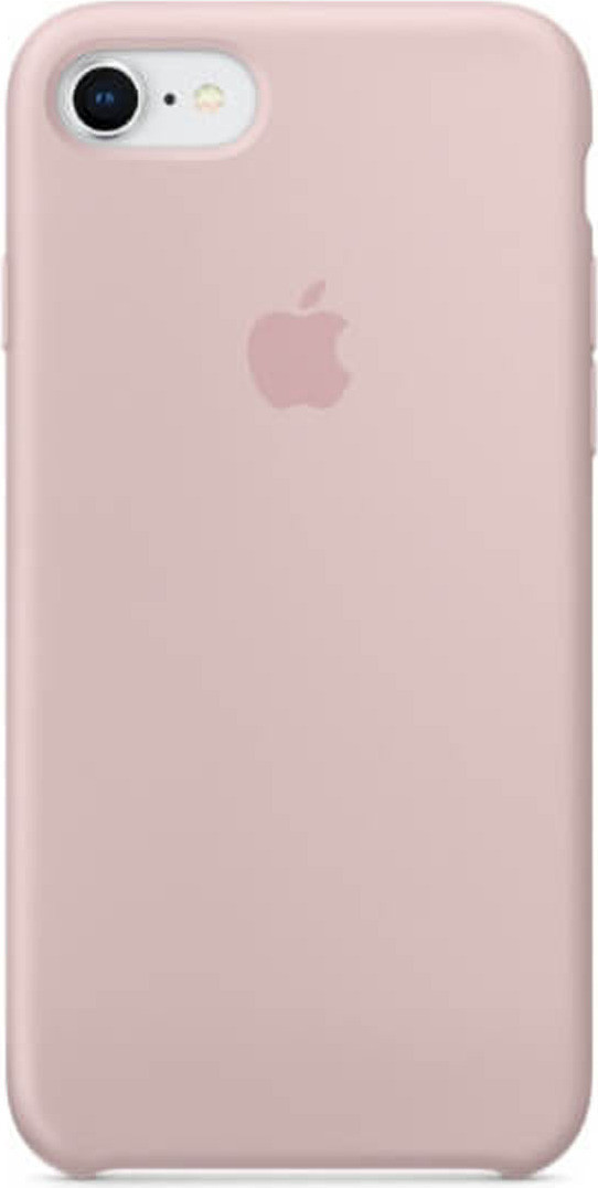 Apple Silicone Backcover voor Apple iPhone SE (2022 / 2020), iPhone 8 en iPhone 7 - Pink Sand