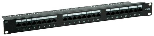 Value 26.99.0362 24 Port Netzwerk-Patchpanel 483 mm (19") CAT 6 1 HE