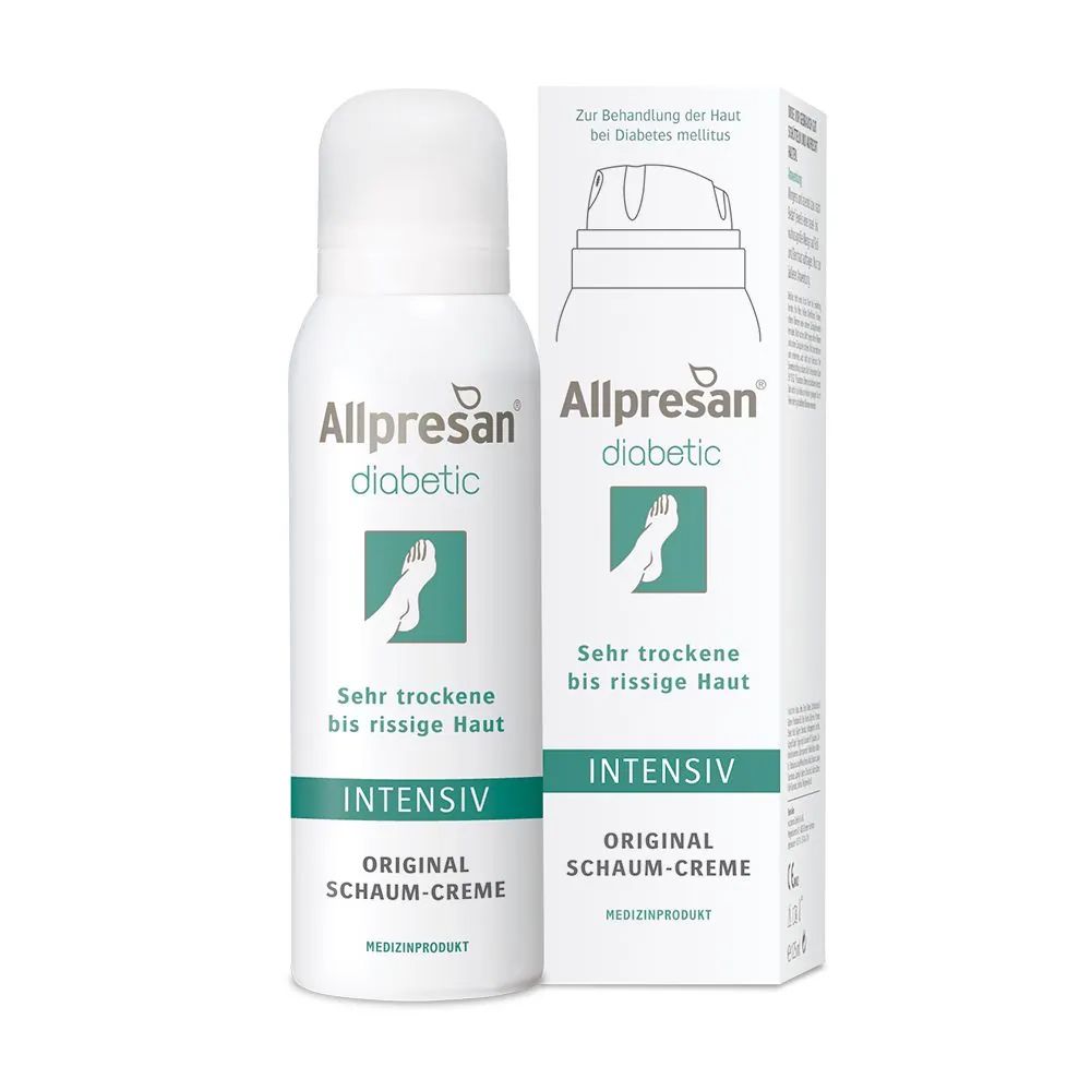 Allpresan diabetic Fuß Intensiv Schaum 125 ml