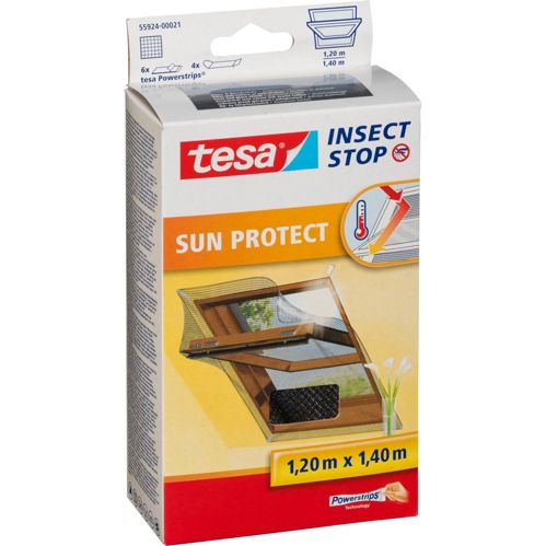 Tesa Fliegengitter Dachfenster Sun Protect 1,2X1,4m 55924