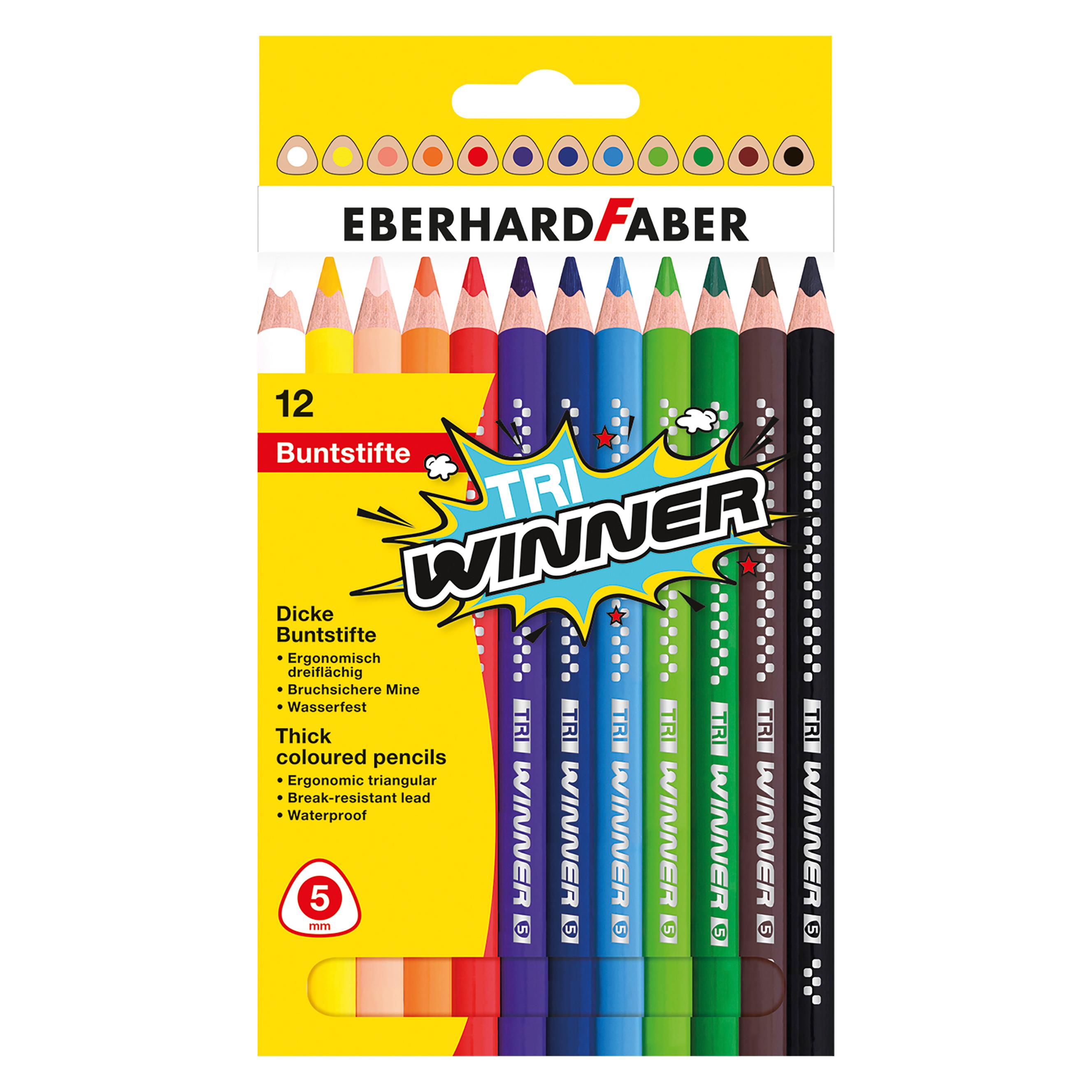 Faber-Castell Farbstifte TRI Winner 12er (12x) (518412)