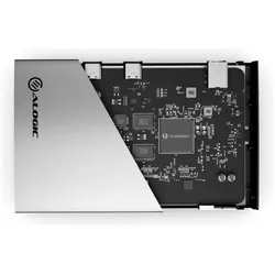 Alogic Thunderbolt 4 BLAZE Compact Hub Triple Thunderbolt Outputs (Thunderbolt, 4 Ports), Dockingstation + USB Hub, Schwarz, Grau
