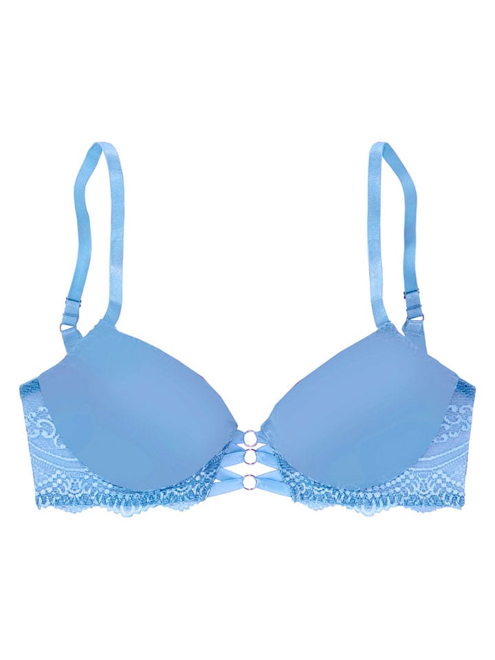 LASCANA Push-Up-BH in Blau - 70C