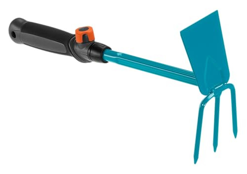 GARDENA Combisystem kleine schoffel met drie tanden voor het wieden en beluchten van de bodem, werkbreedte: 6,5 cm