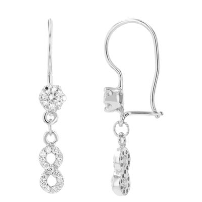 Kettenanhänger ADELIA´S "Anhänger – Unendlichkeitszeichen Anhänger aus 925 Silber", silber, Schmuckanhänger, Damen, Silber 925 (Sterlingsilber), Kettenanhänger, Ideal zum Verschenken – schlicht und stilvoll