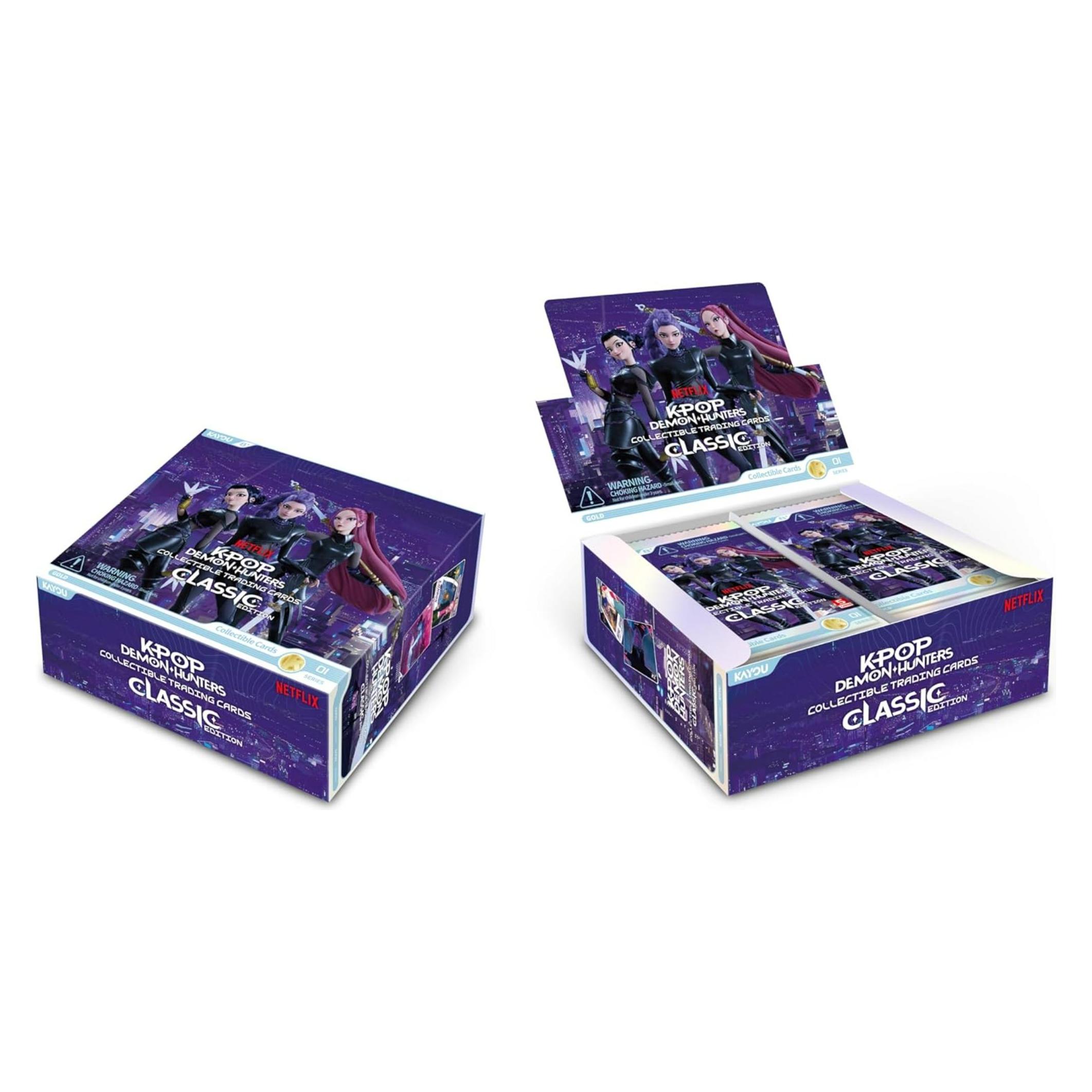 Kayou KPop Demon Hunters - Booster - Classic Edition - 1-B - "World Tour" - Französisch (Französisch, Booster Display, Booster Pack) (CAR3191)