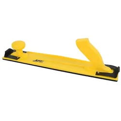 Schleiffeile flexibel 70 x 400mm Kunststoff gelb, zum Spannen, ungelocht