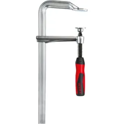 Bessey Original Ganzstahl-Schraubzwinge GZ mit 2-Komponenten-Kunststoffgriff - GZ80-2K