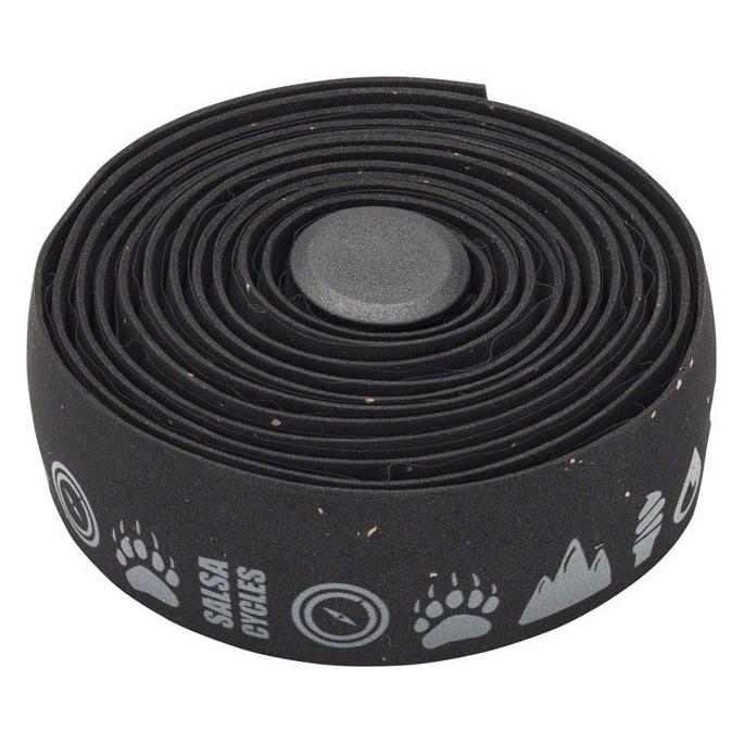 Salsa Glyph Gel Cork Lenkerband, 208cm, 2.5mm, black (40082072)