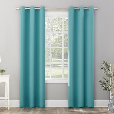 Sun Zero Riley Kids Bedroom Blackout Grommet 1-Piece Curtain Panel, Single Panel
