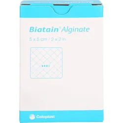 Biatain Alginate 5x5 cm Wundverband 10 ST