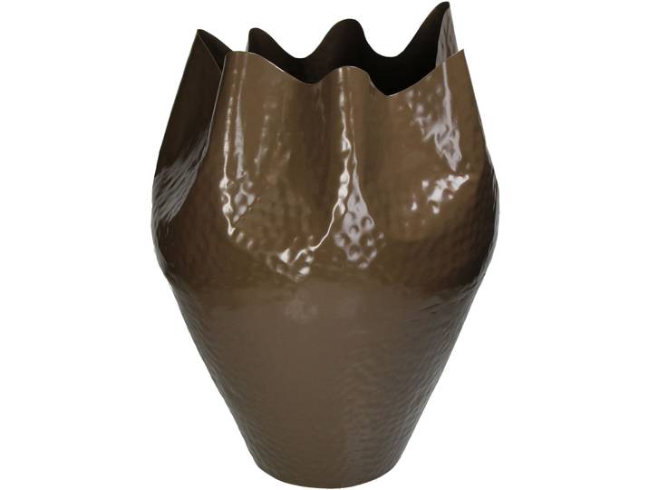 Blumentopf Bloem - Farbe: Braun - Material: Eisen