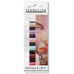 Sennelier, Malstifte, Pastell Plain Air 6er Set Pale Skin Tones (6x)