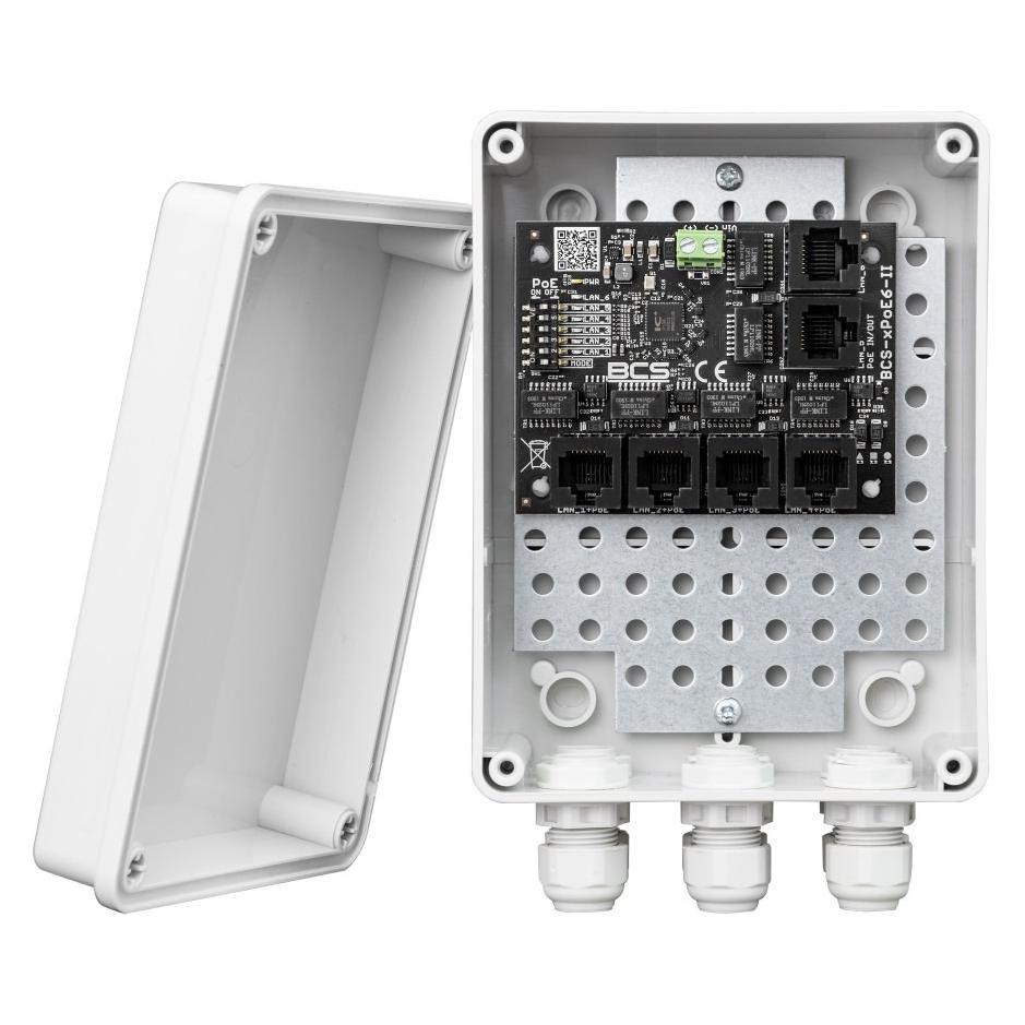 BCS BCS-xPoE6/S Externer Netzwerk-Switch (5 Ports) (BCS-xPoE6/S)