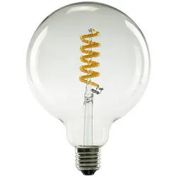 E27 LED Globe 125 Curved Spirale Ambient klar Ambiente
