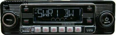 Dietz 301 Classic Oldtimer Youngtimer Retro Radio DAB+ Autoradio USB Aux schwarz