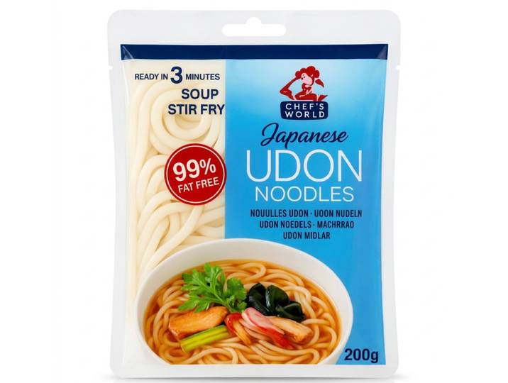 Chef's World Nouille Udon 200 g