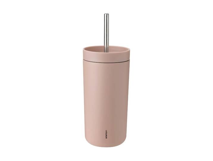 Stelton Mug isotherme To Go Sip avec paille 0,4 L Heather