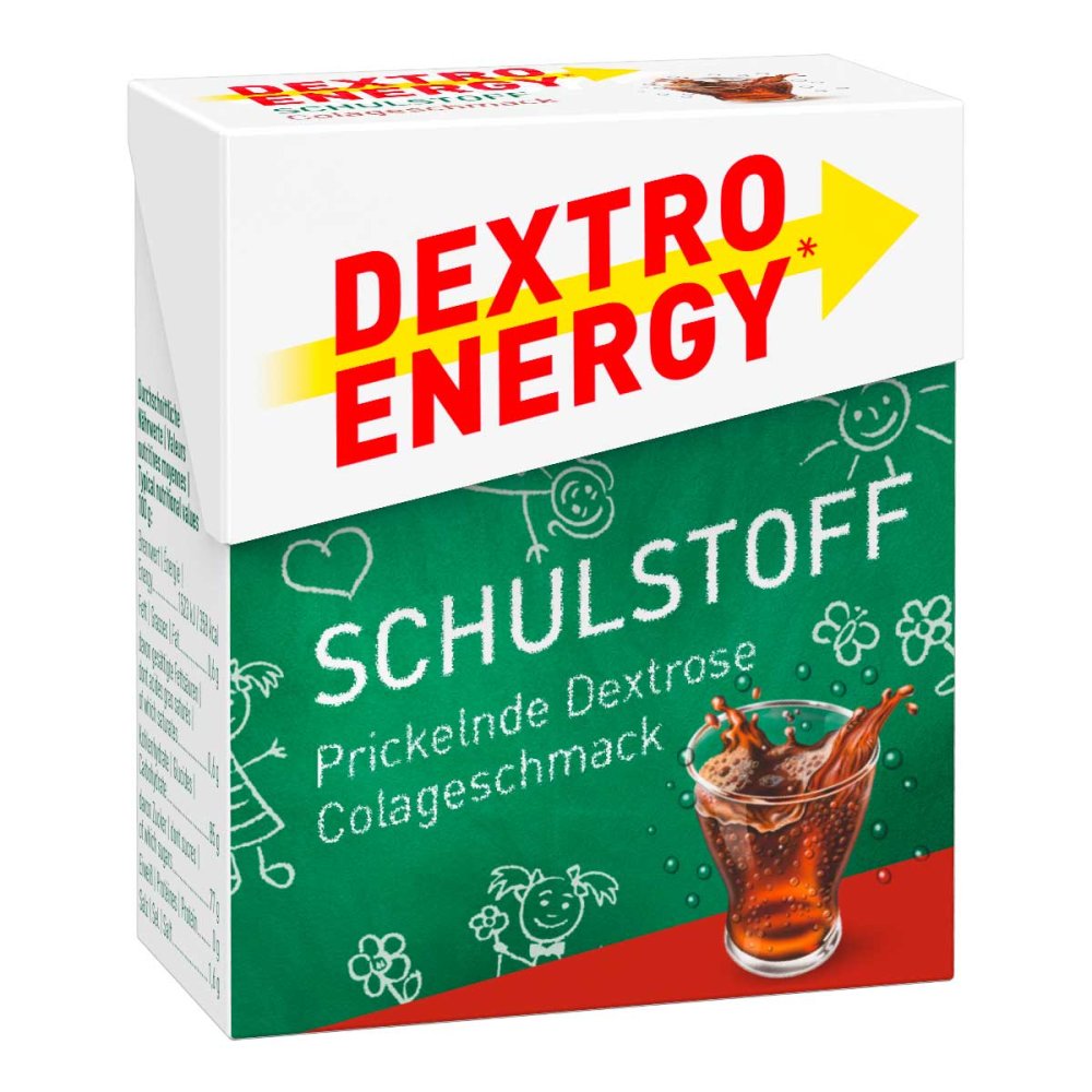 Kyberg Pharma Vertriebs GmbH Dextro Energy Cola Schulstoff Täfelchen 14216028