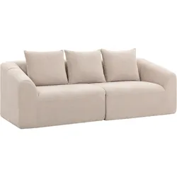 3-SITZER-SOFA Chenille Beige