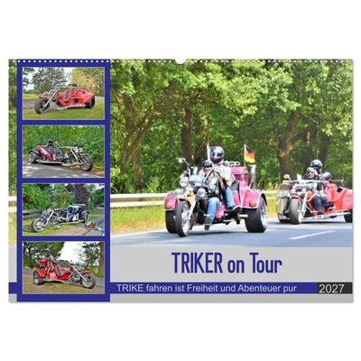 TRIKER on Tour (Wandkalender 2027 DIN A2 quer), CALVENDO Monatskalender
