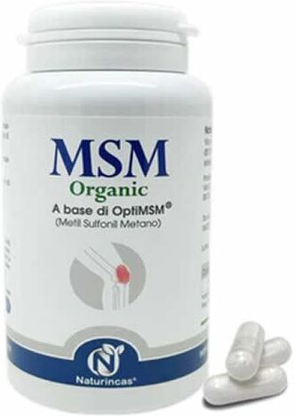 NATURINCAS Sas MSM ORGANIC, 120 capsule