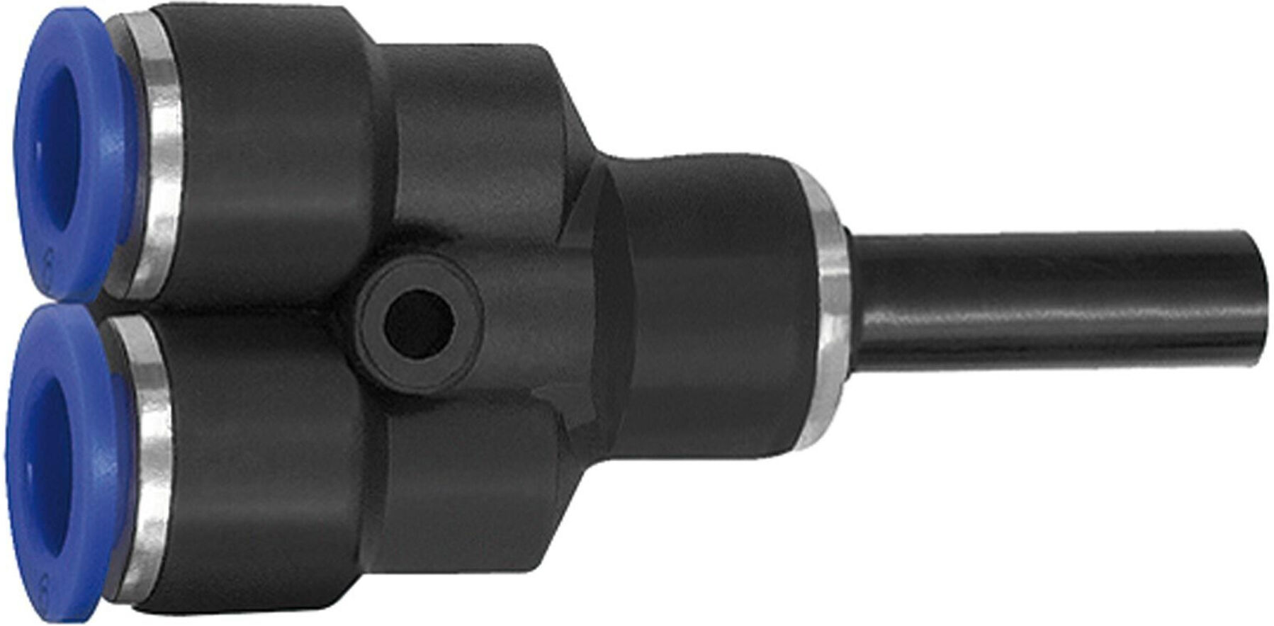 Riegler Y-Steckverbindung, Stecknippel 12 mm »Blaue Serie« Schl.-Ã˜ 10, KS (158.1210-K)