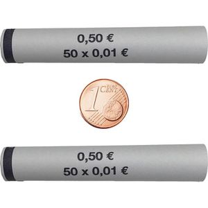 Betec Münzhülsen 1 Cent  3702 für Rollgeld 80 Stück
