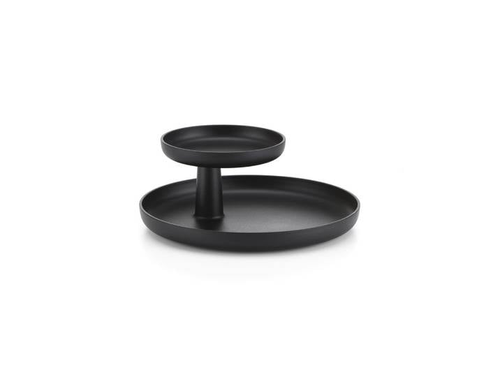Vitra - Plateau Rotary Trays - Noir - ABS - Designer Jasper Morrison