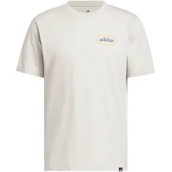 adidas Beach Shore Graphic T-Shirt Herren KS2174 - wonder alumina XS
