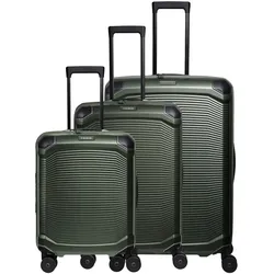 Travelite MILLENNIUM 3-tlg. Trolleyset L/M/S - Pine Green Koffer24