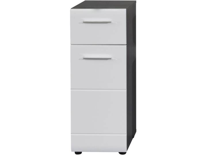 Badezimmerschrank Haim weiss/grau Holzwerkstoff B 30 T 31 H 80 cm