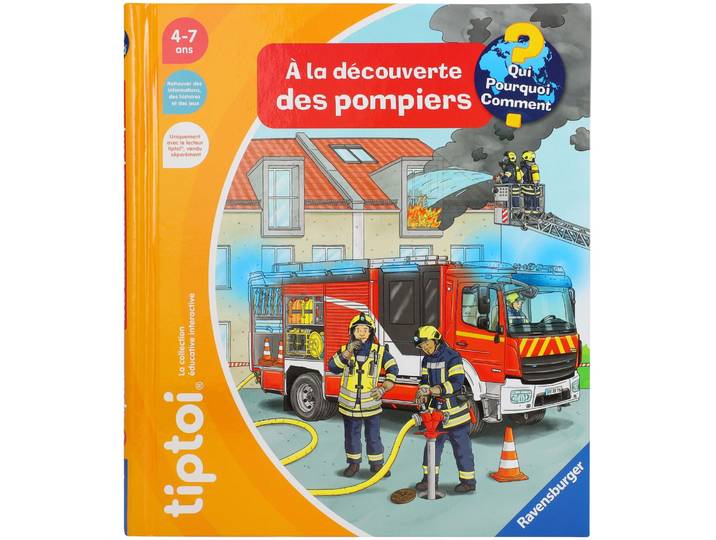 tiptoi Découvre les pompiers französisch