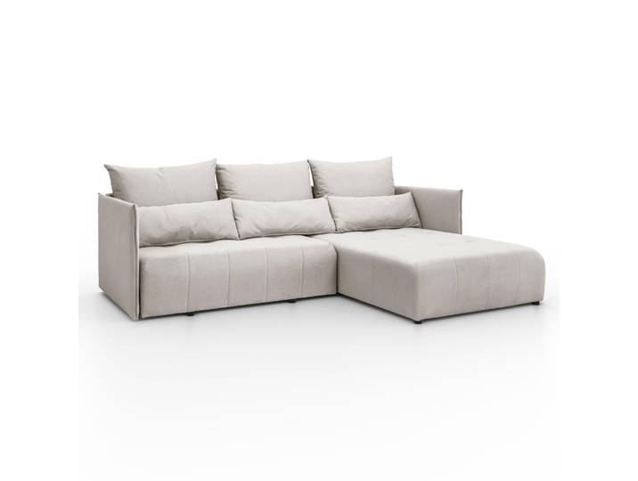 Ecksofa APOLLO L mit Schlaffunktion und Bettkasten, linke Ausführung Castel 03
