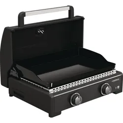Campingaz Gasgrill Plancha Onyx 2 Cook 2 Blue Flame Brenner (Edelstahl)
