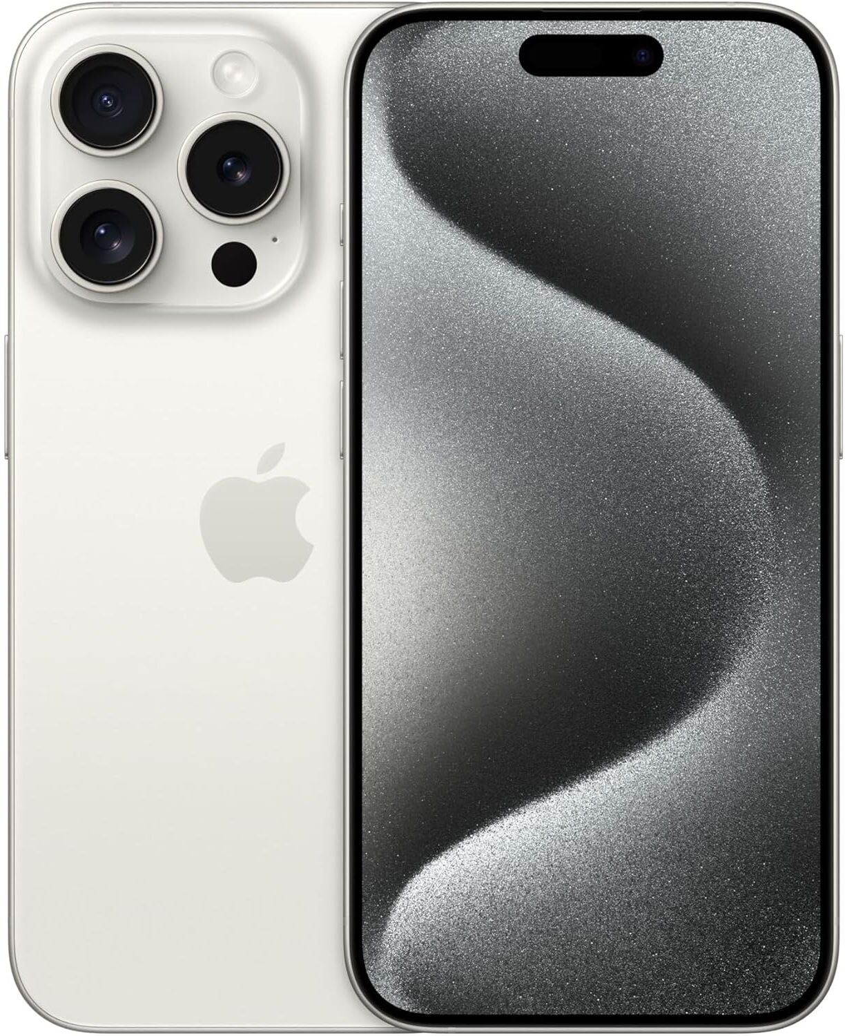Apple iPhone 15 Pro Max 5G 512GB, White Titanium, Unlocked, Used - Good