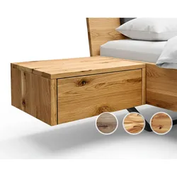 BlackWood »Dolce Vita« Massivholz Nachttisch I ohne Schublade / Wildeiche natur