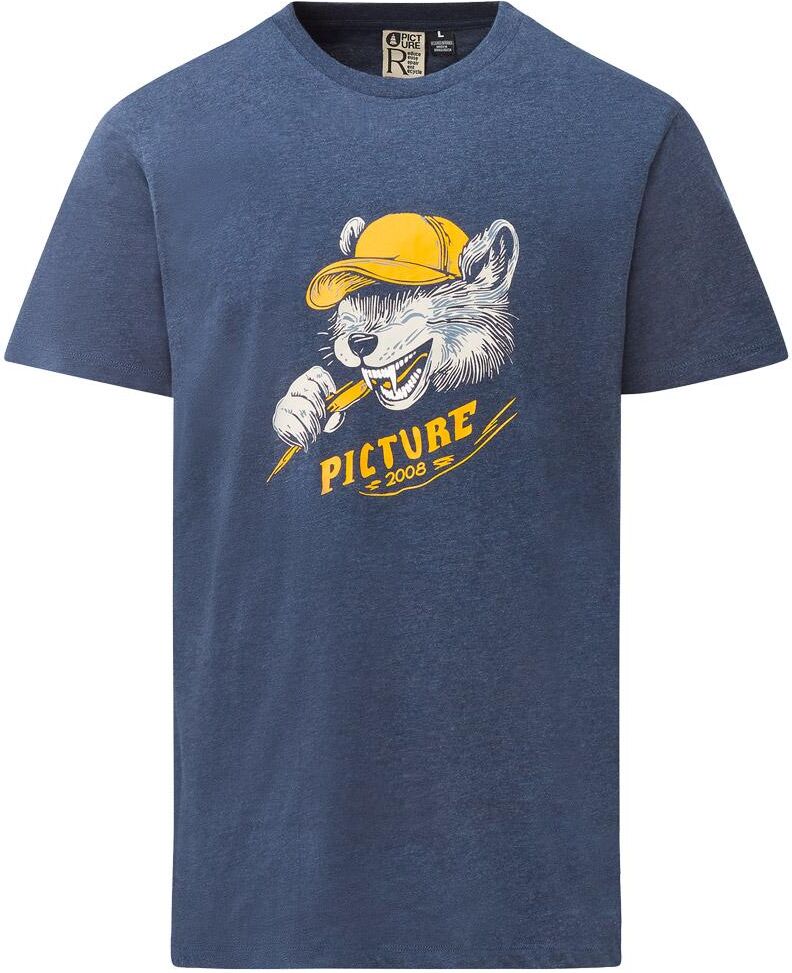 Picture  - Ryker Dress Blues Melange - S - Tee-shirt